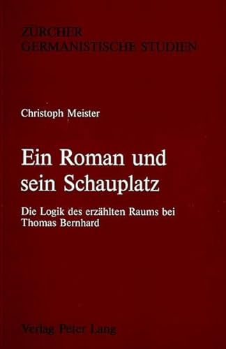 Stock image for Ein Roman und sein Schauplatz. for sale by SKULIMA Wiss. Versandbuchhandlung