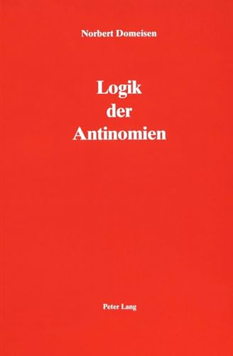 9783261042149: Logik der Antinomien (German Edition)