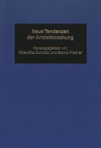 Stock image for Neue Tendenzen der Arnimforschung. for sale by SKULIMA Wiss. Versandbuchhandlung