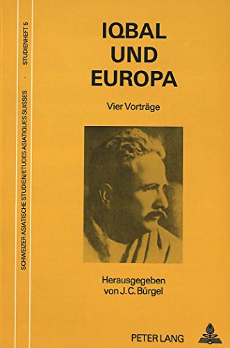 Stock image for Iqbal Und Europa (Schweizer Asiatische Studien / Etudes Asiatique Suisses) for sale by Revaluation Books