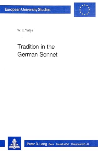 Tradition in the German Sonnet.