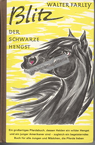 Stock image for Blitz, Bd.1, Blitz der schwarze Hengst for sale by medimops