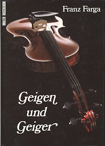 Beispielbild fr Geigen und Geiger zum Verkauf von medimops