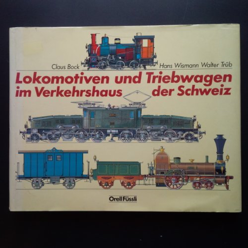 Lokomotiven und Triebwagen im Verkehrshaus der Schweiz.