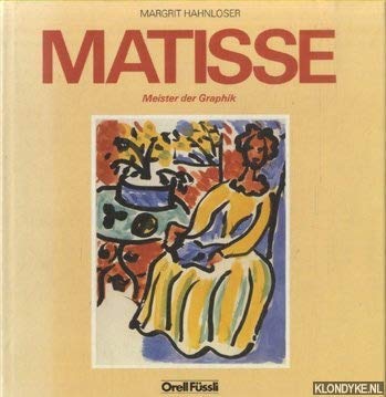 Stock image for Matisse. Meister der Graphik for sale by medimops