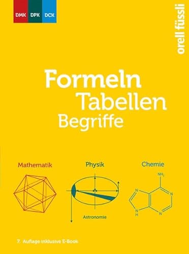 Beispielbild fr Formeln, Tabellen, Begriffe ? inkl. E-Book: Mathematik ? Physik ? Chemie zum Verkauf von medimops