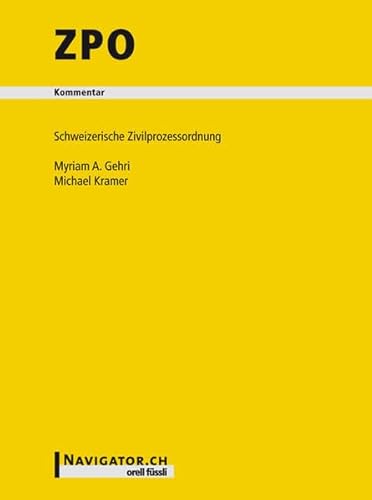Stock image for ZPO Kommentar : Schweizerische Zivilprozessordnung. for sale by Wissenschaftliches Antiquariat Kln Dr. Sebastian Peters UG