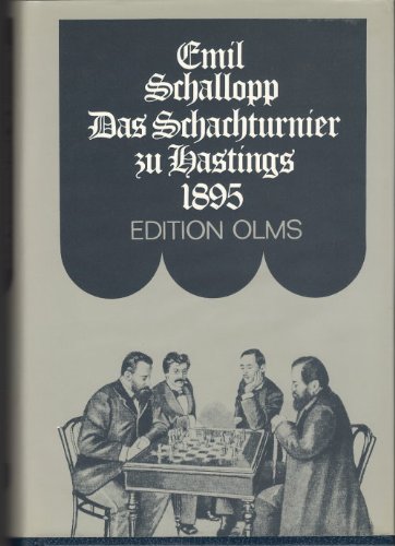 Beispielbild fr Das internationale Schachturnier zu Hastings im August-September 1895 zum Verkauf von medimops