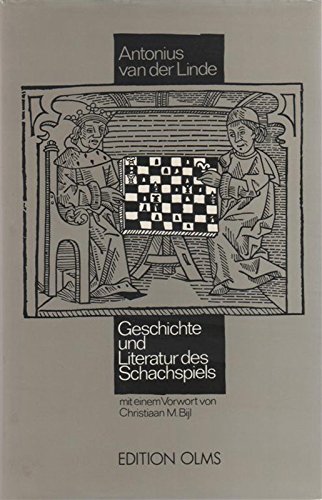 Beispielbild fr Geschichte und Literatur des Schachspiels zum Verkauf von medimops