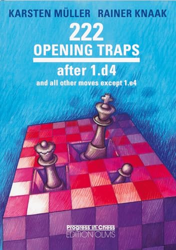 Stock image for 222 Opening Traps After 1d4 29 Progress in Chess for sale by PBShop.store US