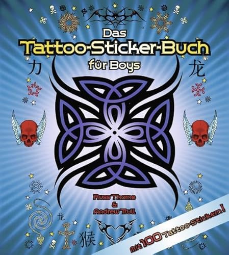 Beispielbild fr Das Tattoo-Sticker-Buch fr Boys zum Verkauf von medimops