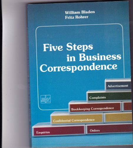 Beispielbild fr Five Steps in Business Correspondence. Theorie und Aufgaben zum Verkauf von Sigrun Wuertele buchgenie_de