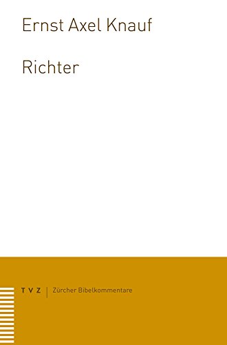 Imagen de archivo de Richter (Zrcher Bibelkommentare. Altes Testament) a la venta por medimops