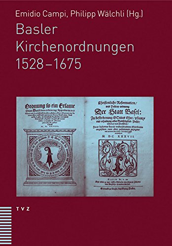 Stock image for Basler Kirchenordnungen 1528-1675 for sale by ISD LLC