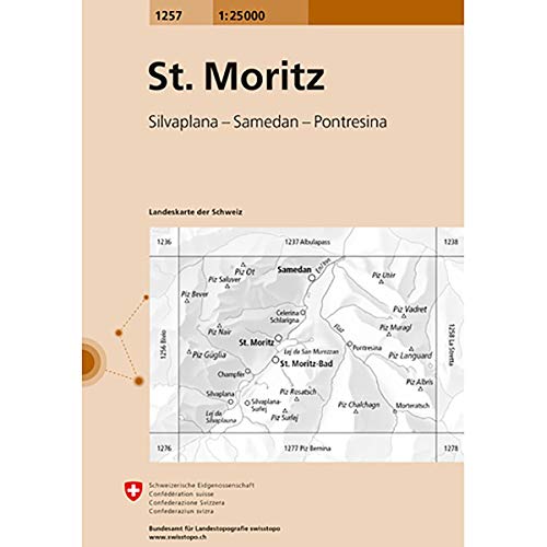 9783302012575: St-Moritz (1257)