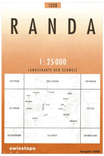 Stock image for Randa (Landeskarte Der Schweiz) for sale by WorldofBooks