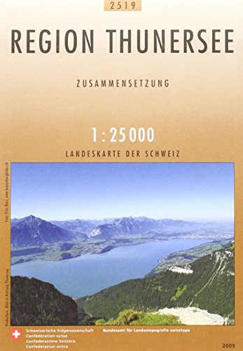 9783302025193: **REGION THUNERSEE (CARTES NATIONAL)