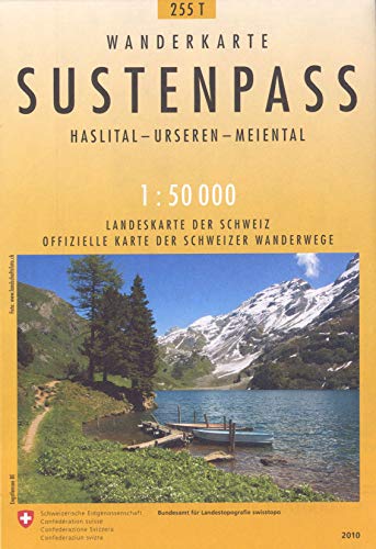 9783302302553: Sustenpass (2020): Haslital - Urseren - Meiental. Offizielle Wanderkarte der SAW