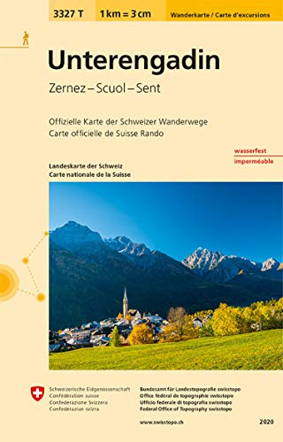 9783302333274: Unterengadin (2020): Zernez - Scuoi - Sent: 3327T
