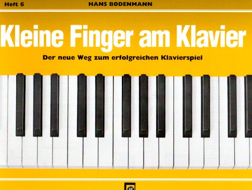 9783309003118: Kleine Finger am Klavier - Bd. 6 - Piano - Book