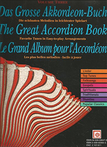 9783309003835: Grand album pour accordeon v.3