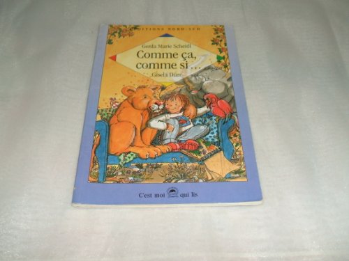 Stock image for Comme ca comme si for sale by Librairie Th  la page