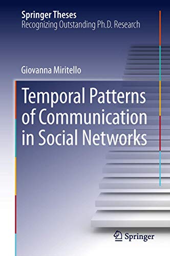 Stock image for Temporal Patterns of Communication in Social Networks for sale by Blackwell's