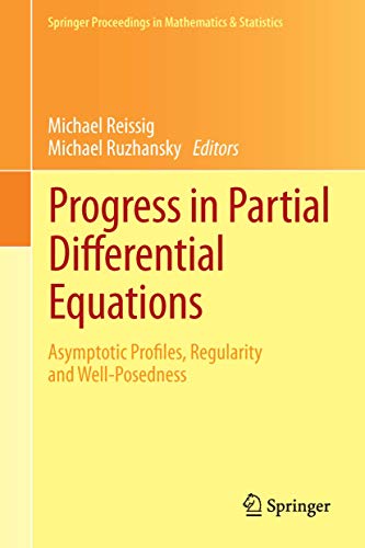 Imagen de archivo de Progress in Partial Differential Equations : Asymptotic Profiles, Regularity and Well-Posedness a la venta por Buchpark