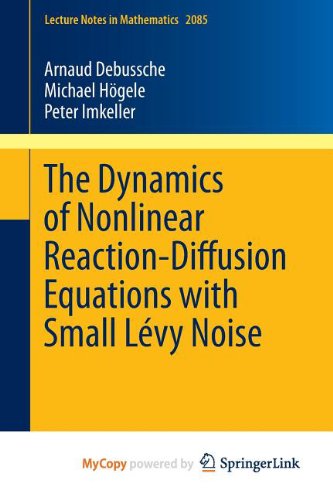 9783319008295: The Dynamics of Nonlinear Reaction-Diffusion Equations with Small Lvy Noise