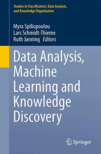 Stock image for Data Analysis, Machine Learning and Knowledge Discovery for sale by Buchpark