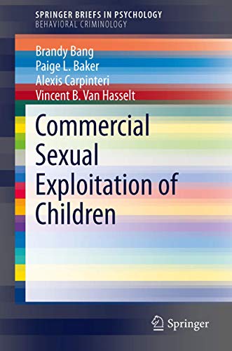 Stock image for Commercial Sexual Exploitation of Children (SpringerBriefs in Psychology) for sale by Textbooks_Source