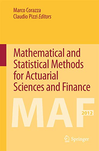 Beispielbild fr Mathematical and Statistical Methods for Actuarial Sciences and Finance zum Verkauf von Buchpark