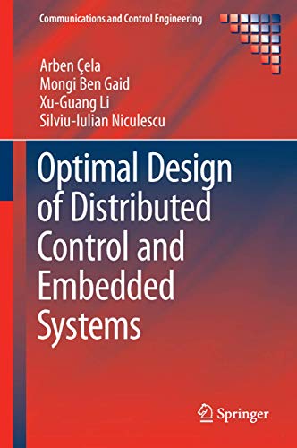 9783319027289: Optimal Design of Distributed Control and Embedded Systems (Communications and Control Engineering)