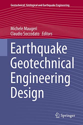 Beispielbild fr Earthquake Geotechnical Engineering Design. zum Verkauf von Gast & Hoyer GmbH