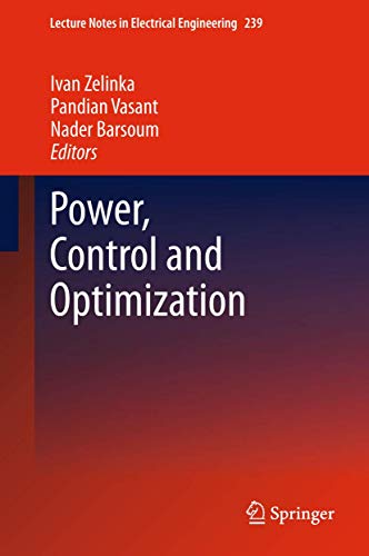 Imagen de archivo de Power, Control and Optimization a la venta por Revaluation Books