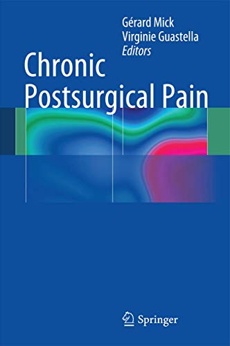 Beispielbild fr Chronic Postsurgical Pain. zum Verkauf von Gast & Hoyer GmbH