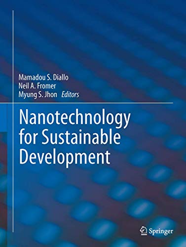 9783319050409: Nanotechnology for Sustainable Development