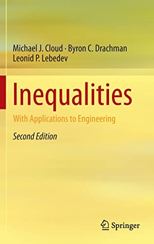 Stock image for INEQUALITIES WITH APPLICATIONS TO ENGINEERING for sale by Second Story Books, ABAA