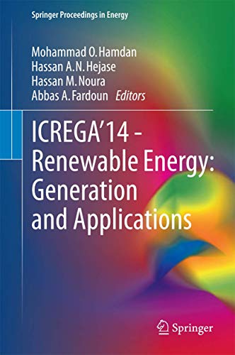 Stock image for ICREGA'14 - Renewable Energy: Generation and Applications. for sale by Gast & Hoyer GmbH