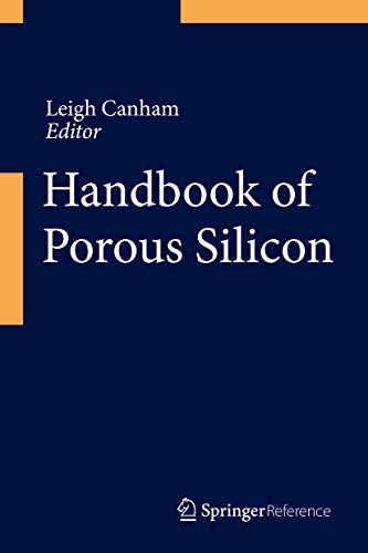 9783319057439: Handbook of Porous Silicon