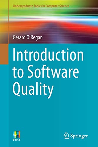 Imagen de archivo de Introduction to Software Quality a la venta por Better World Books