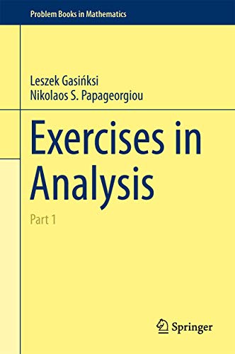 Imagen de archivo de Exercises in Analysis: Part 1 (Problem Books in Mathematics) a la venta por BooksRun