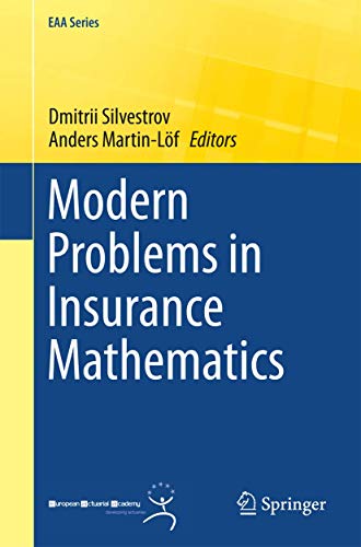 Modern Problems in Insurance Mathematics - Anders Martin-Löf