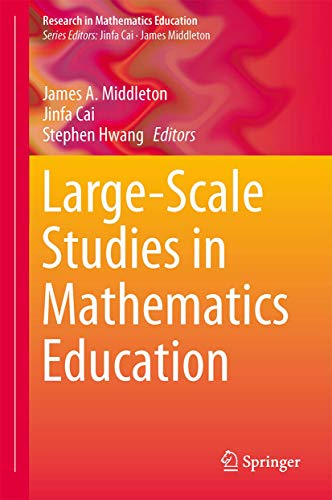 Large-Scale Studies in Mathematics Education (Research in Mathematics Education) [Hardcover] Midd...