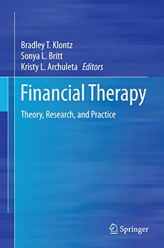 9783319082684: Financial Therapy: Theory, Research, and Practice