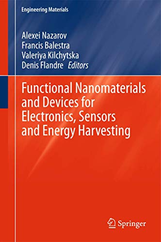 Beispielbild fr Functional Nanomaterials and Devices for Electronics, Sensors and Energy Harvesting (Engineering Materials) zum Verkauf von Kuba Libri