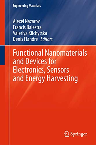 9783319088037: Functional Nanomaterials and Devices for Electronics, Sensors and Energy Harvesting