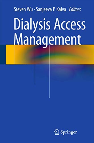 Imagen de archivo de Dialysis Access Management a la venta por dsmbooks