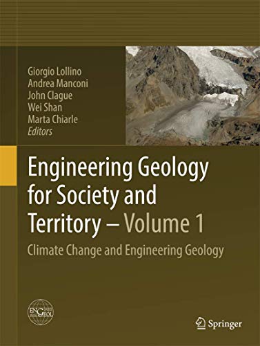 Stock image for Engineering Geology for Society and Territory - Volume 1. Climate Change and Engineering Geology. for sale by Antiquariat im Hufelandhaus GmbH  vormals Lange & Springer