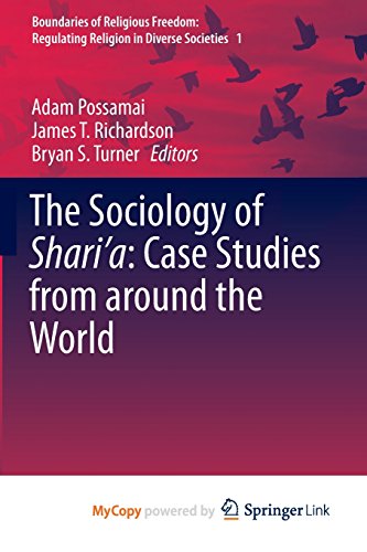 9783319096063: The Sociology of Shari'a: Case Studies from around the World